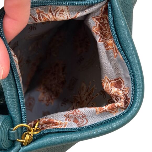 HOBO International Japanese Knot Purse In Peacock Green - Picture 10 of 10